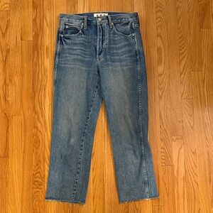 Amo sz 28 Loverboy Jean in loved medium Blue wash Denim Jeans great condition